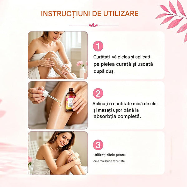 Ulei Natural pentru Îndepărtarea Părului
