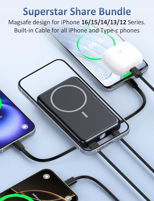 Magnetic Power-on-the-Go Charger